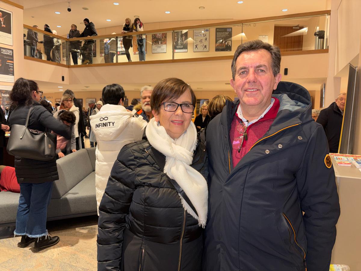 On the evening of Jan. 9, 2026, Maurizio Frezza and his wife enjoyed the Shen Yun New York Company’s third performance at the Teatro Nuovo Giovanni da Udine in Udine, Italy. Mr. Frezza serves as president of his own furniture and decoration firm. (Alessandro Starnoni/The Epoch Times)