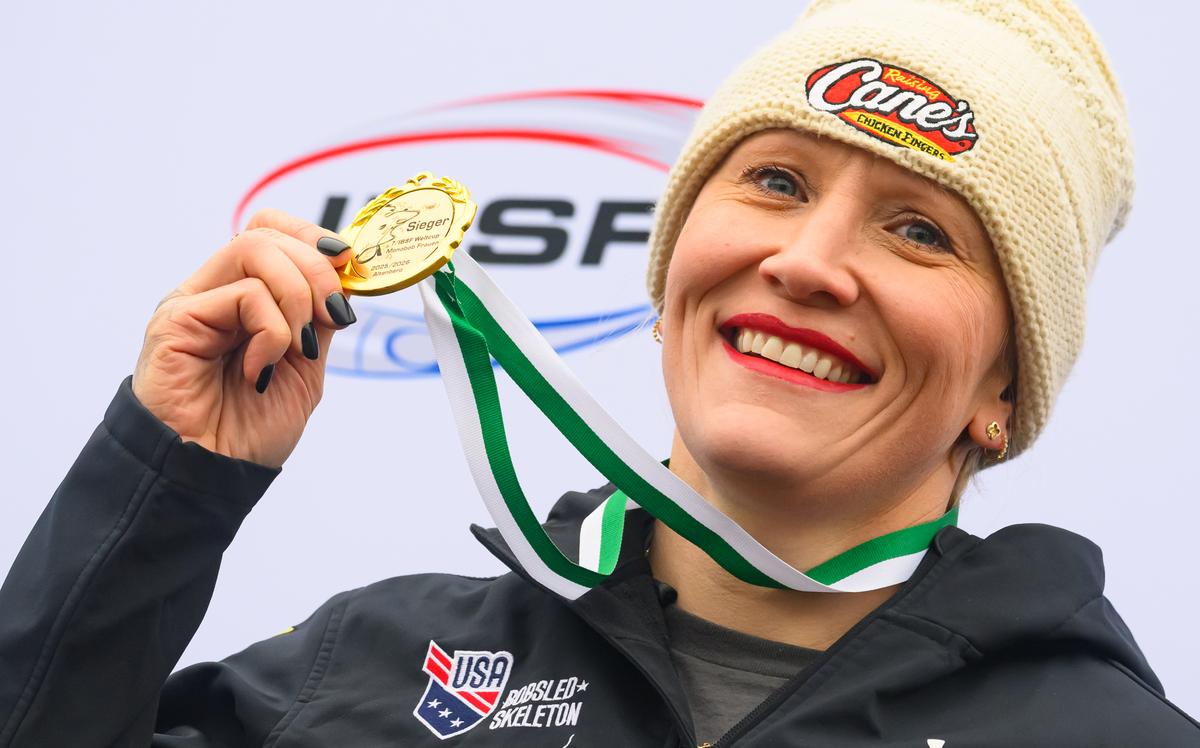 US Driver Kaillie Humphries Armbruster Wins World Cup Monobob Race, Building Olympic Momentum