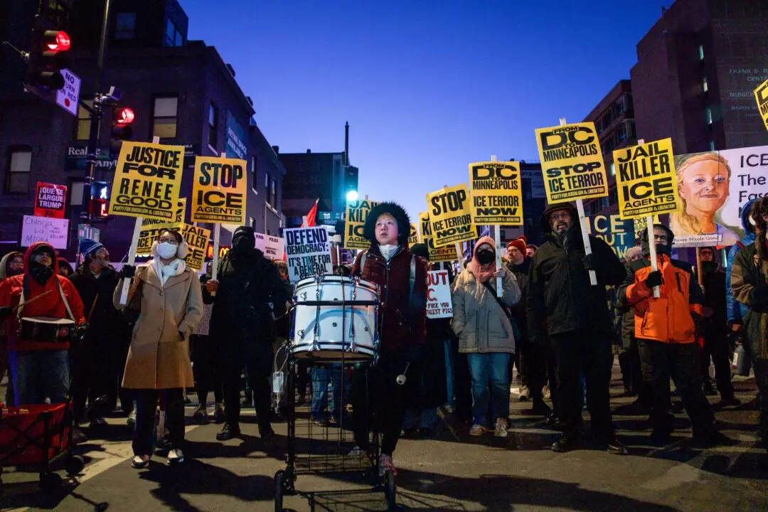 Protesters Demonstrate Against Trump Admin, ICE in Washington, Across America