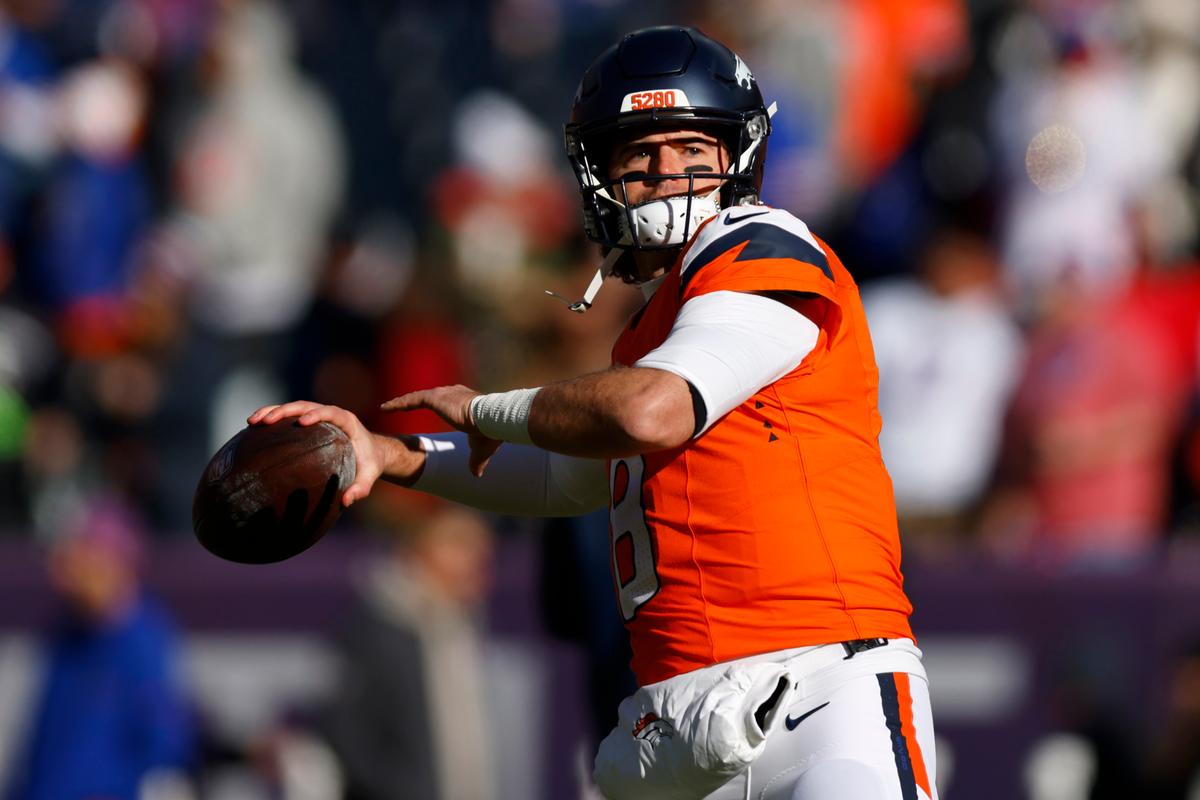 Broncos’ Stidham Wants to Make Bo Nix Proud in AFC Championship Start