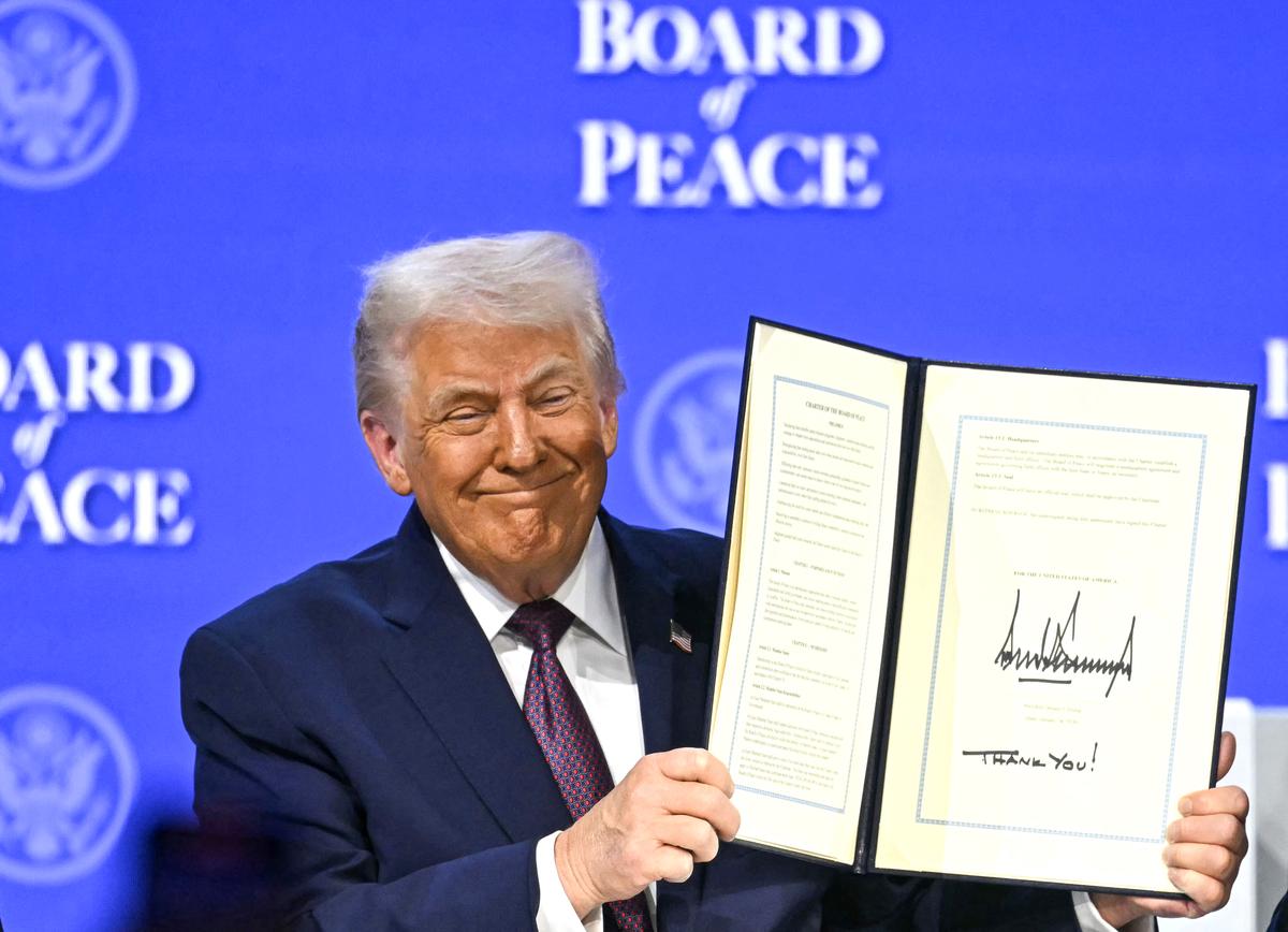 Trump Unveils His Board of Peace in Davos