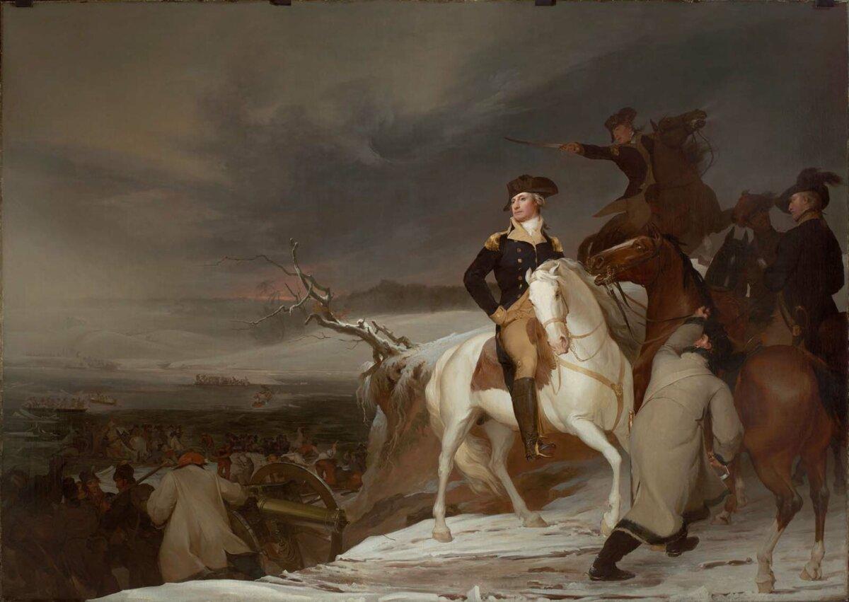 “The Passage of the Delaware,” 1819, by Thomas Sully. (Public Domain)