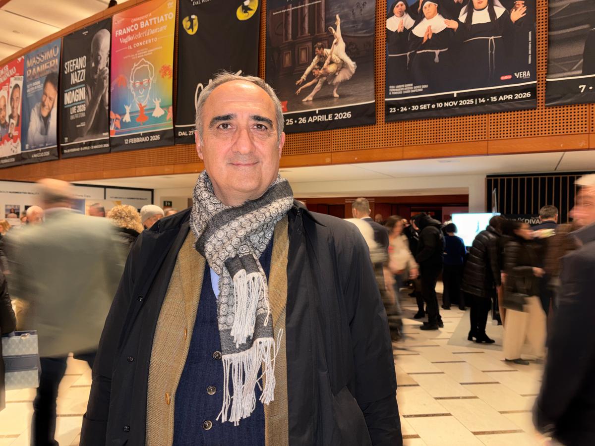 Glauco Mora, Brigadier General of the Italian Air Force, a recipient of the Orderof Merit, attended Shen Yun New York Performing Arts Troupe’s fifth performance at Milan’s Teatro degli Arcimboldi, on Jan. 17, 2026. (Alessandro Starnoni/The Epoch Times)