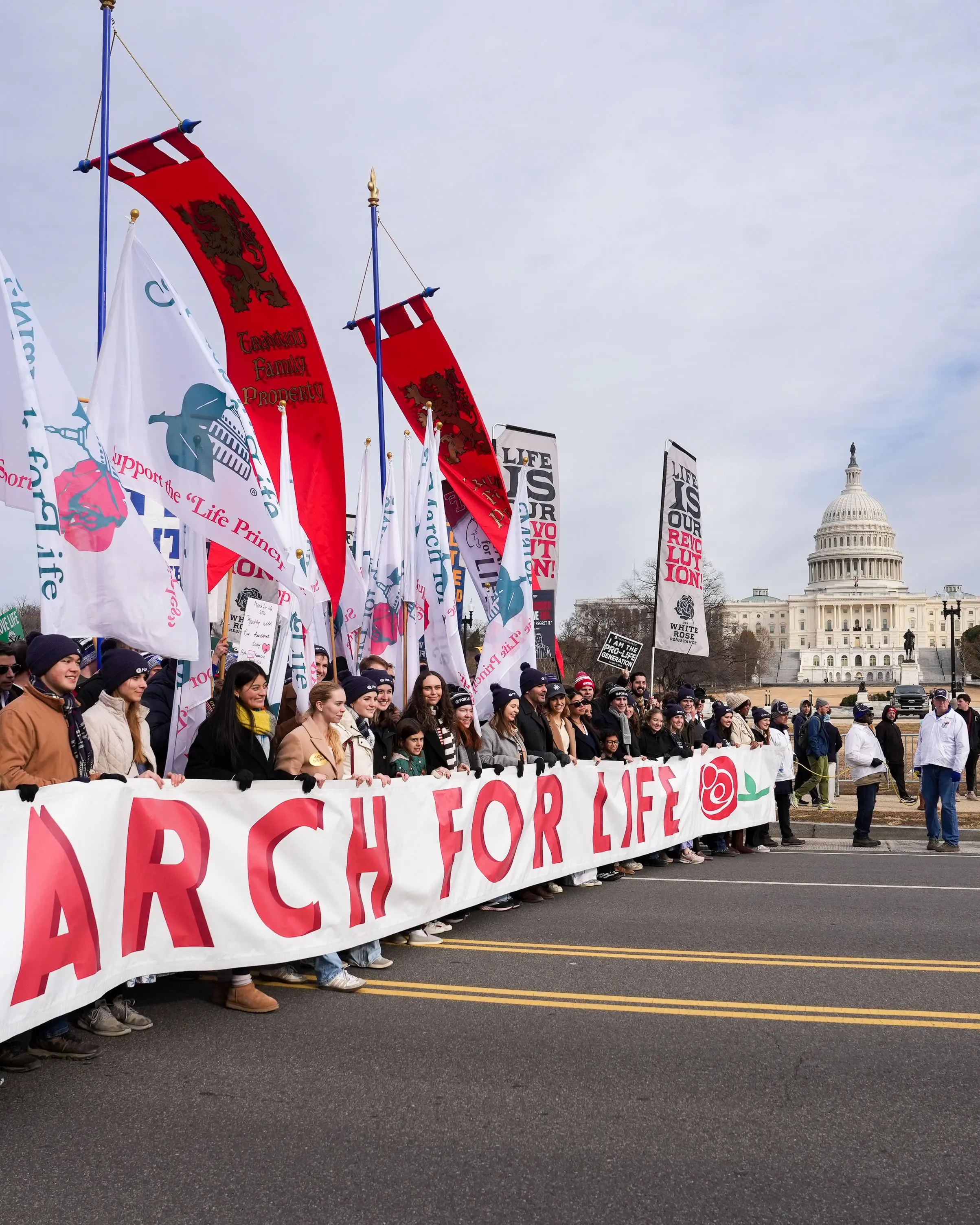 Day in Photos: March for Life in Washington, No-Confidence Motion in France, and Danish Prime Minister Visits Greenland