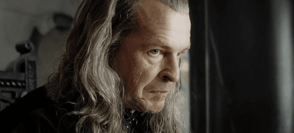 Lord Denethor II, Ruling Steward of Gondor (John Noble) wants the ring of power for himself, in "The Lord of the Rings: The Return of the King." (New Line Cinema)
