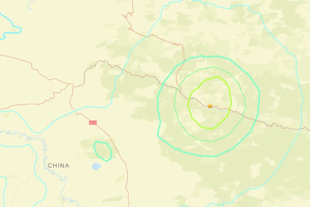 Magnitude 5.5 Earthquake Strikes China’s Western Gansu Province