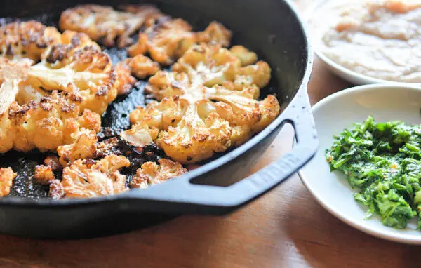 Cauliflower ‘Steaks’ Are Tender on the Inside and Crispy on the Outside