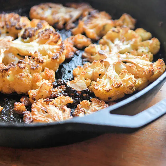 Cauliflower ‘Steaks’ Are Tender on the Inside and Crispy on the Outside