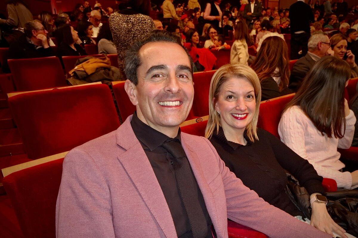 On the afternoon of Jan. 25, 2026, Mr. Marco Cillis, a marketing director at a bank, attended the fourteenth performance of Shen Yun New York Company at the Teatro degli Arcimboldi in Milan, Italy. (Francesca Rotondi/The Epoch Times)