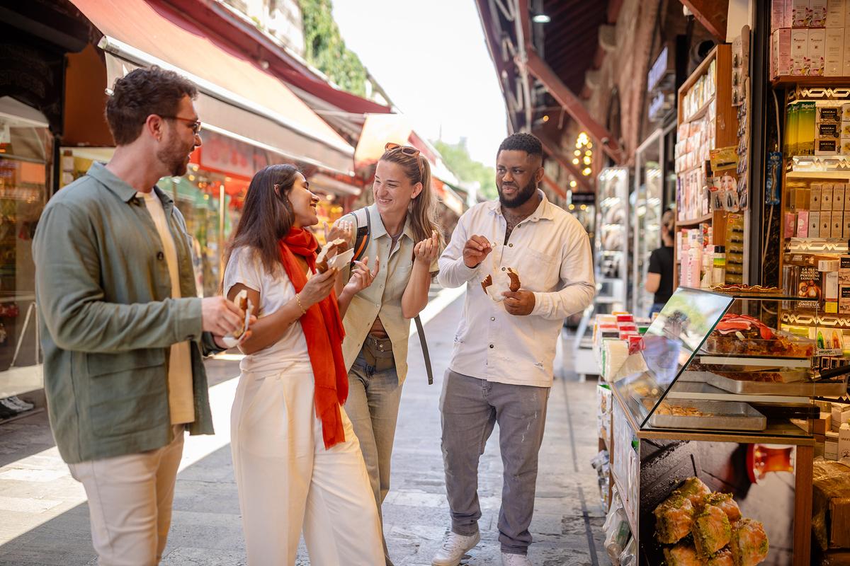Street food offers a direct view into local culture and everyday life. (South_agency/Getty Images)