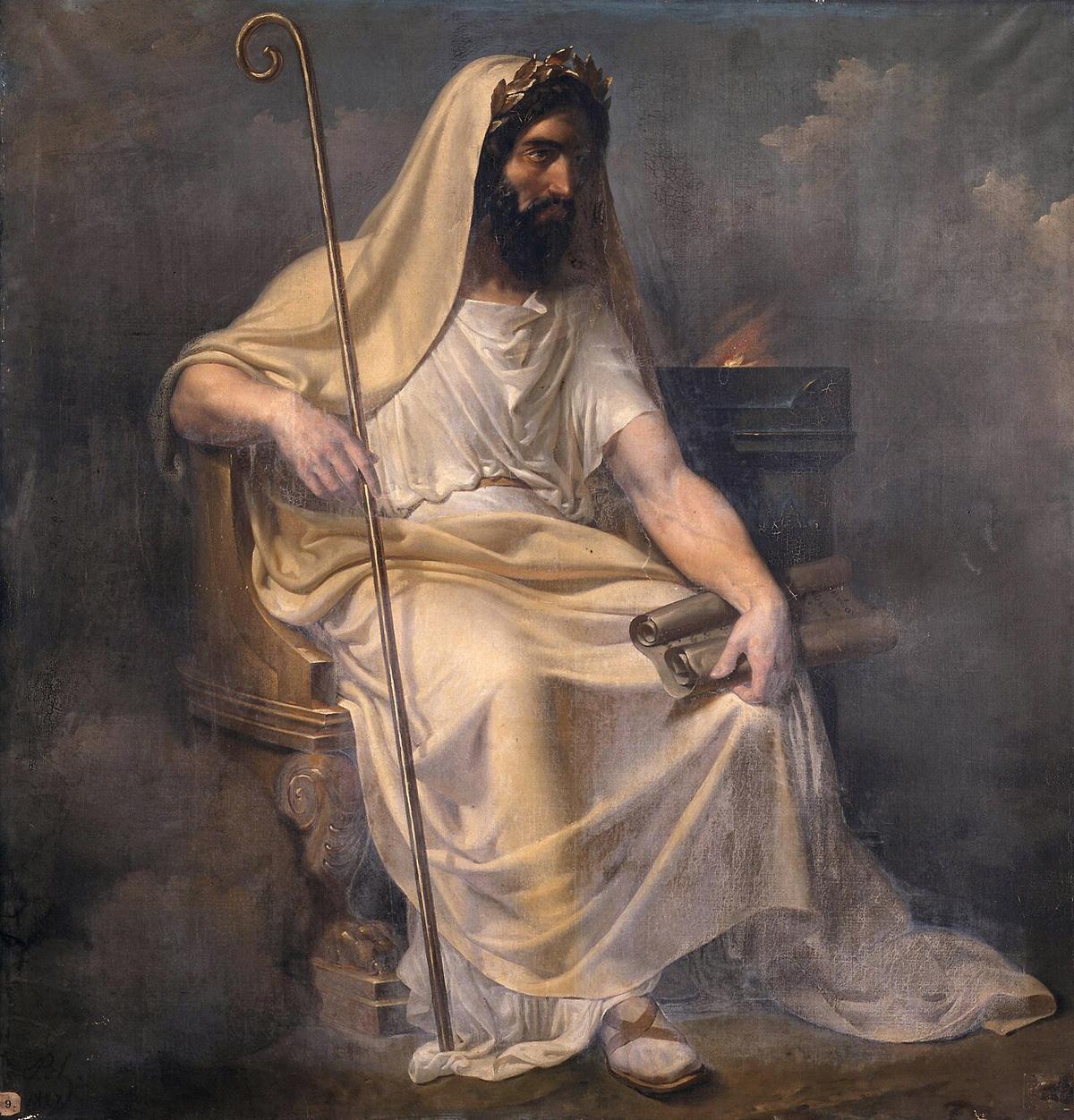 "Numa," 1828, by Merry-Joseph Blondel. Museum of Art and History of Saint-Brieuc, France. (Public Domain)