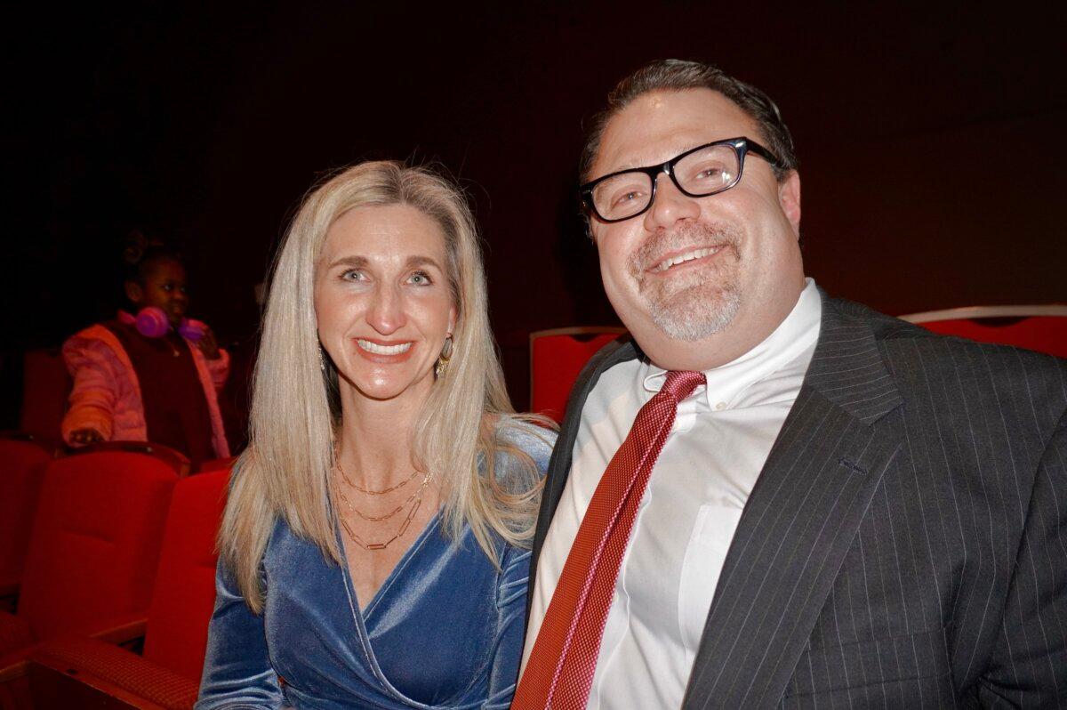 John Cameron King and Rachel King enjoying Shen Yun at the Cobb Energy Performing Arts Centre in Atlanta on Jan. 30, 2026. (Sherry Dong/The Epoch Times)