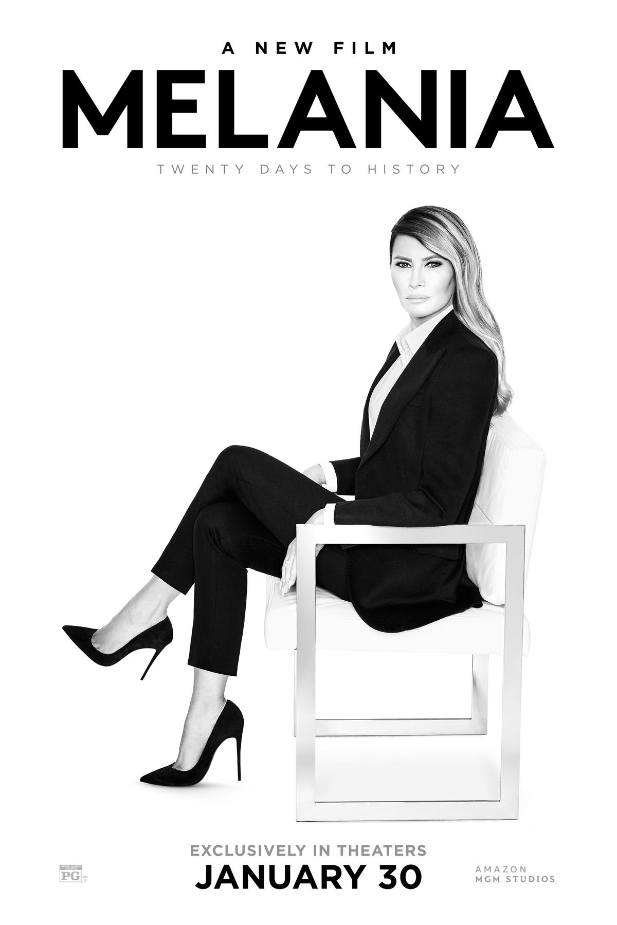 Media poster for documentary, "Melania." (Amazon.MGM Studios)