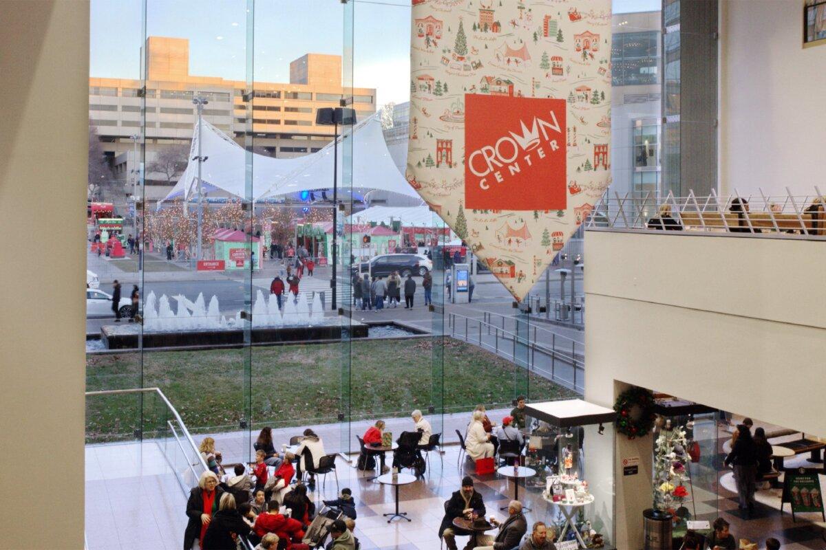 Kansas City's Crown Center is the venue for the annual Hallmark Experience. (VisitKC)