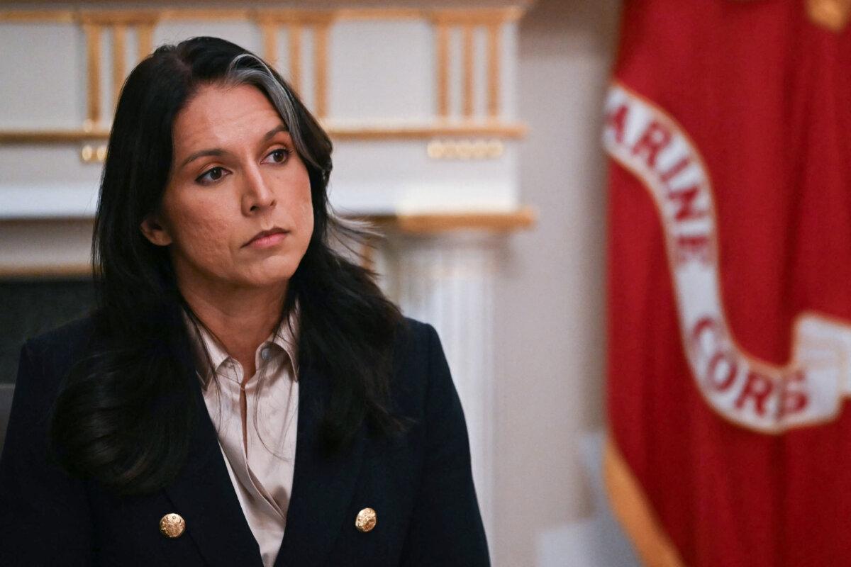 Director of National Intelligence Tulsi Gabbard in Washington on Dec. 2, 2025. (Andrew Caballero-Reynolds/AFP via Getty Images)