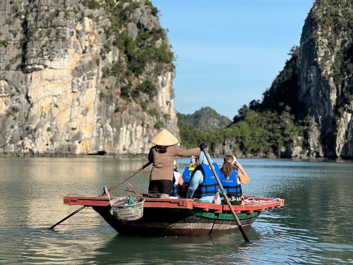Exploring Bai Tu Long Bay, a less crowded alternative to Vietnam's popular Ha Long Bay. (Lori Rackl/TNS)