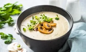 Immune-Boosting Cream of Mushroom Soup