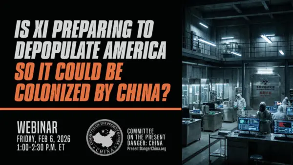 CPDC Webinar on Whether Xi Is Preparing to Depopulate America