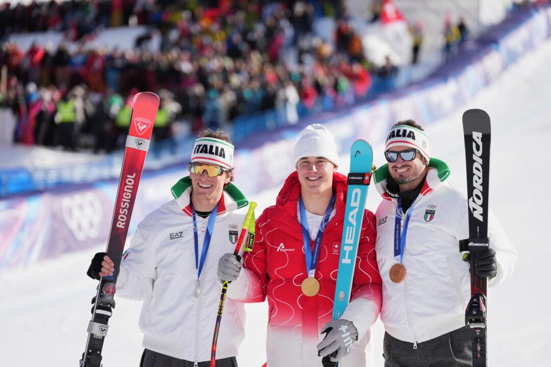 Franjo von Allmen of Switzerland Wins Men’s Downhill, First Gold Medal of Milan Cortina Olympics