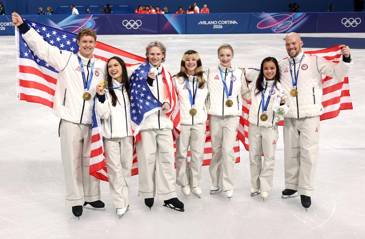 US Wins Figure Skating Team Gold at Milan Cortina Olympics