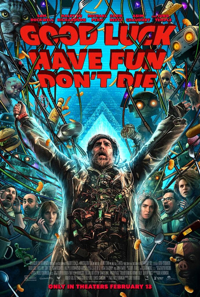 Poster for "Good Luck, Have Fun, Don't Die." (Briarcliff Entertainment)