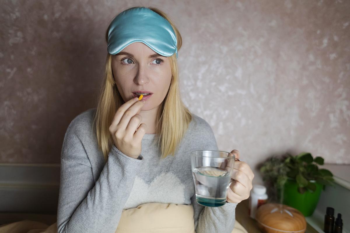 Pharmaceuticals or alcohol might seem like quick solutions, but they often provide limited relief and can carry side effects. (Alona Siniehina/Getty Images)