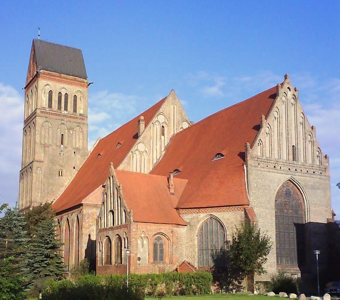 St. Mary’s Church in Anklam. (Public Domain)
