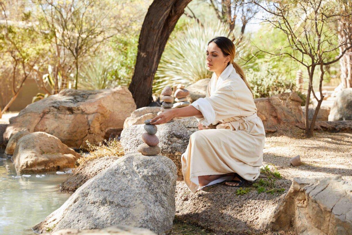 At Miraval, intention-setting becomes the foundation of each stay, guiding everything from contemplative movement sessions to restorative sound-based therapies. (Courtesy of Miraval Arizona Resort & Spa)
