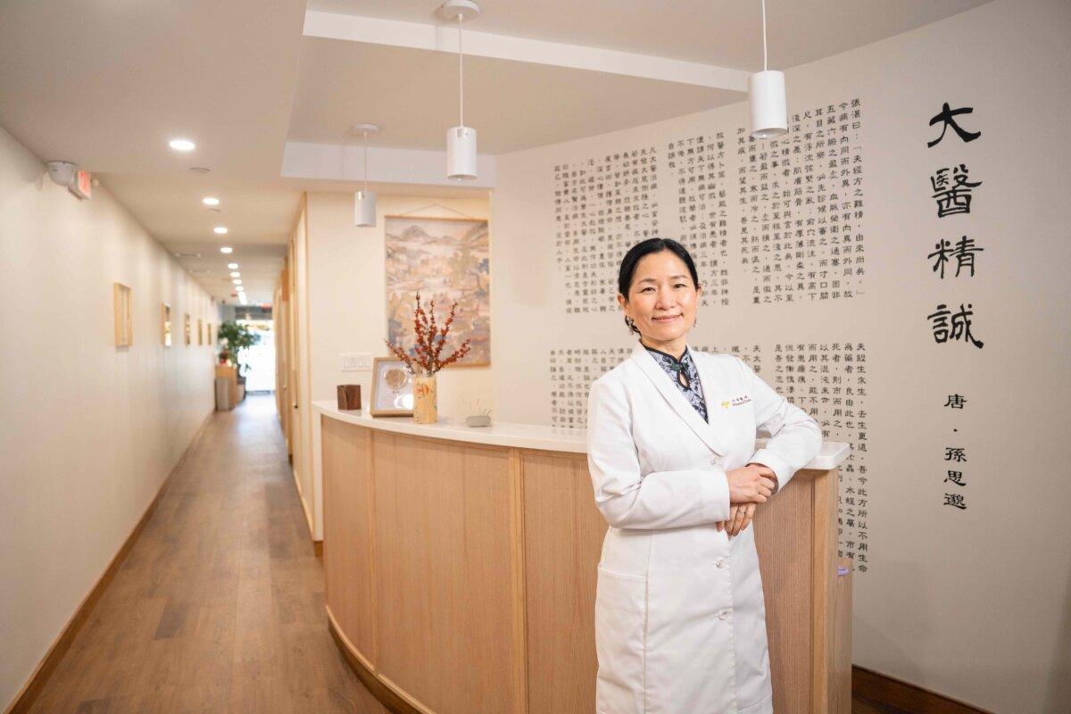 In Serene Feng’s practice, lifestyle changes are part of the prescription; patients have a central role to play in their wellness journey. (Samira Bouaou for American Essence)