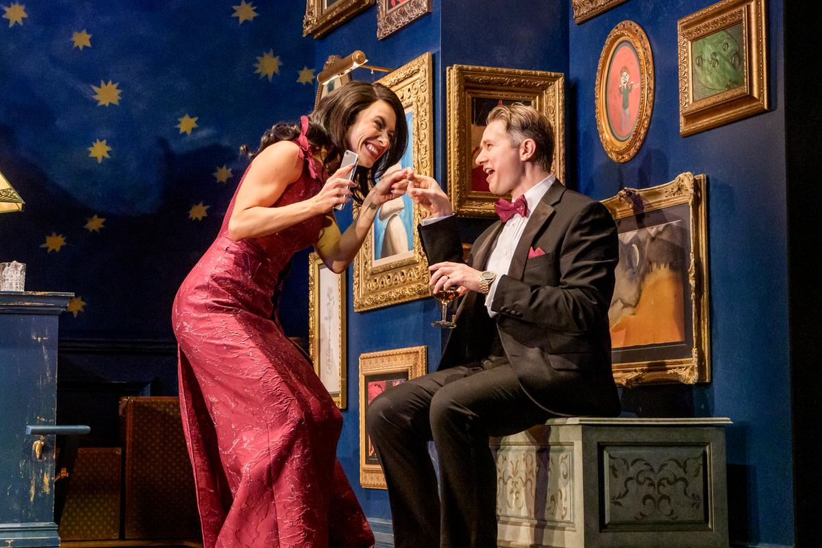 Alejandra Escalante and Erik Hellman in "Holiday." (Todd Rosenberg)