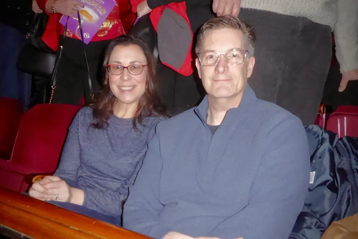 Melissa and Matt Putnam at Shen Yun Performing Arts in the Providence Performing Arts Center in Providence, R.I., on Feb. 15, 2006. (Frank Liang/The Epoch Times)