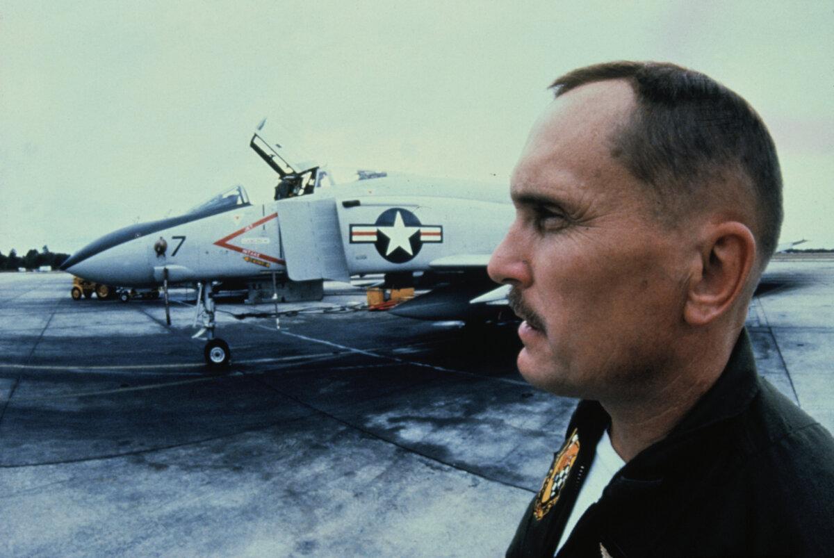 "Bull" Meechum (Robert Duvall), in "The Great Santini." (Getty Images)