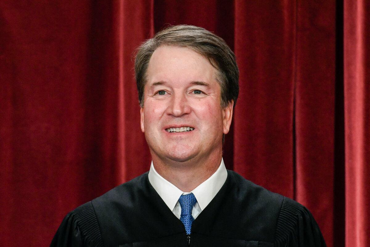 Supreme Court Justice Brett Kavanaugh at the Supreme Court in Washington on Oct. 7, 2022. (Olivier Douliery/AFP via Getty Images)