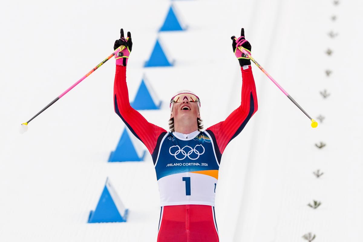 Winter Olympics Recap: Klaebo Completes Historic Sweep in Cross-Country, Stolz 4th in Speedskating