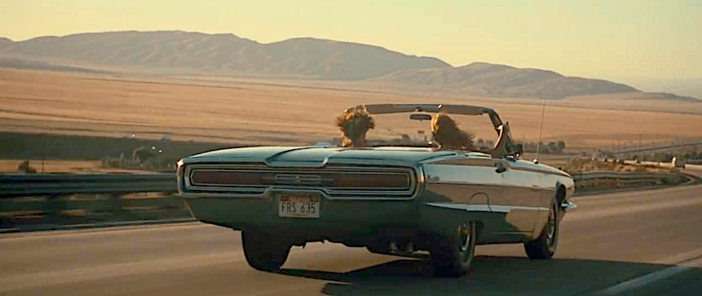 Louise (Susan Sarandon) and Thelma (Geena Davis) hell-bent for the Mexican border, in “Thelma & Louise.” (MGM)