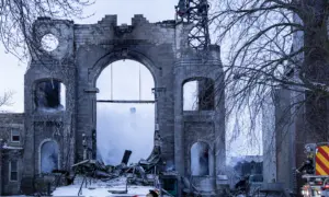 Fire Destroys Historic Montreal Church, Food Bank