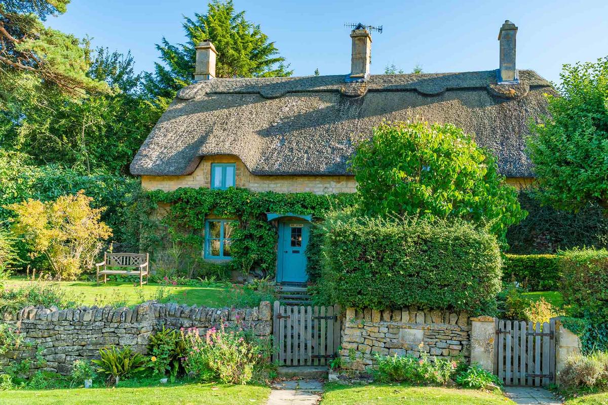 奇平坎普登的一間小屋,宛如童話故事裡的場景。(Shutterstock)