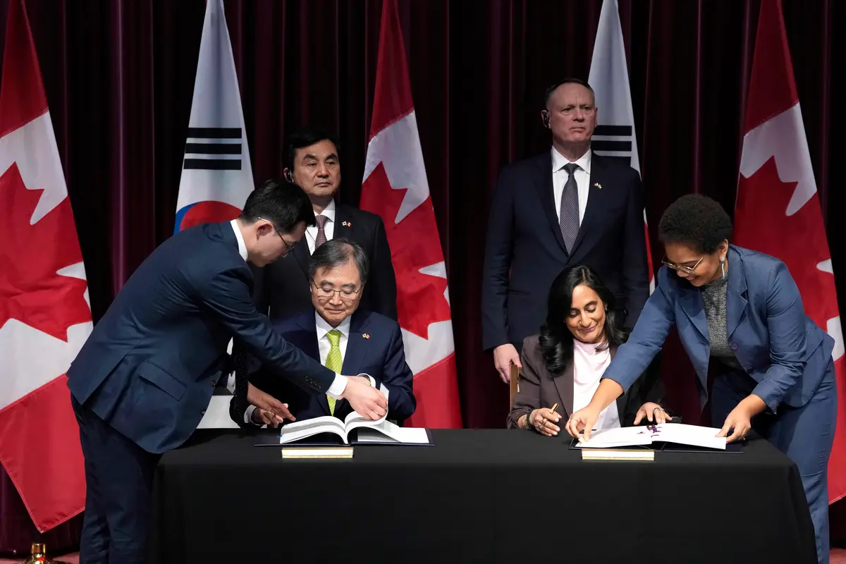 Canada and South Korea Sign Deal to Boost Defence Cooperation