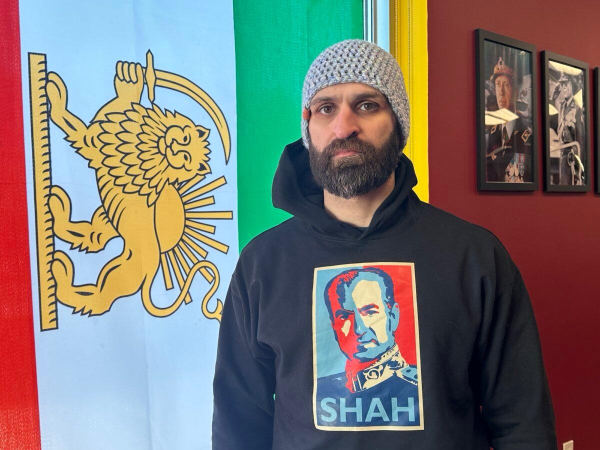 Iranian Canadian activist Salar Gholami. Gholami's boxing gym in Richmond Hill, Ont., was shot at 17 times around 3 a.m. on March 1, 2026. (The Epoch Times)