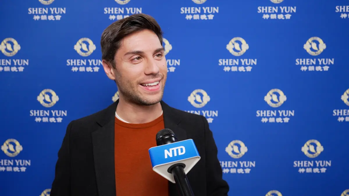 Italian Actor Says Shen Yun’s Sharing of Traditional Chinese Culture ‘Enriches Us as Italians’