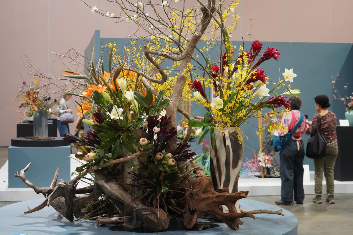 The Philadelphia Flower Show is being held at the Pennsylvania Convention Center from Feb. 28 to March 8, 2026. (William Huang/The Epoch Times)