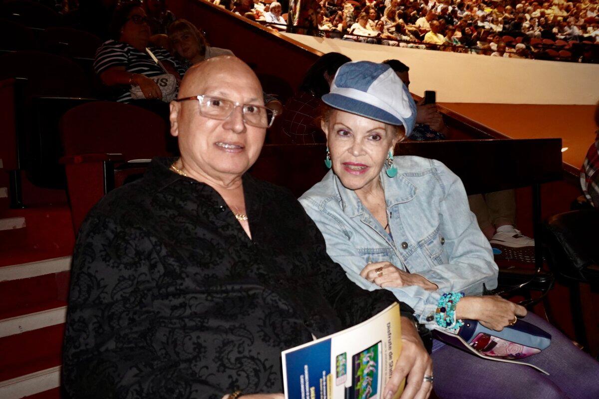 José Martínez (L) at the Shen Yun Performing Arts' matinee performance at Centro de Bellas Artes Luis A. Ferré on Feb. 28, 2026. (Sally Sun/The Epoch Times)