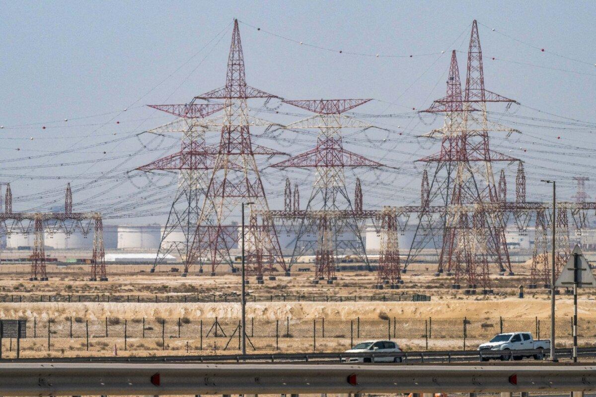 Motorists drive past an ADNOC Gas subsidiary of the Abu Dhabi National Oil Company facility in Abu Dhabi, United Arab Emirates, on March 3, 2026. (Ryan Lim/AFP via Getty Images)