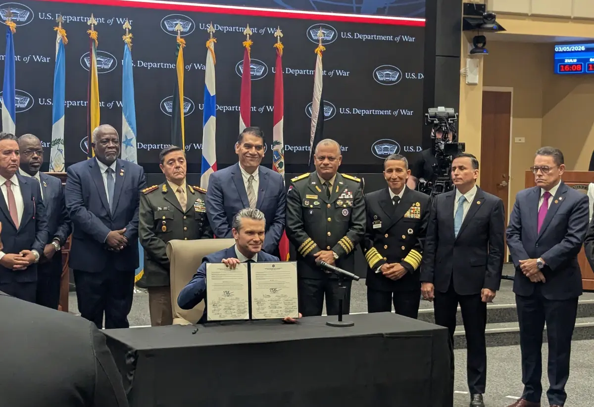 Hegseth Signs Joint Declaration to Boost Counter-Cartel Efforts in Western Hemisphere