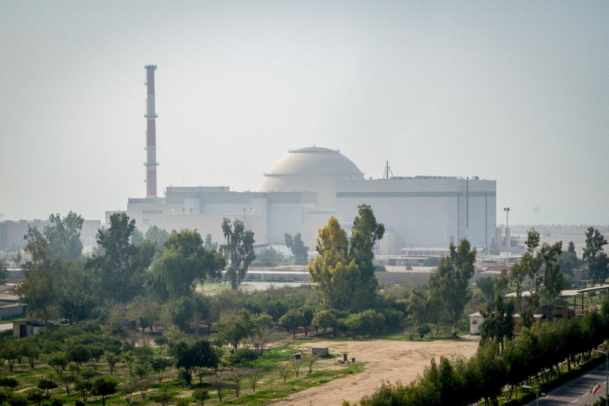 A view of the Bushehr Nuclear Power Plant in Iran on Jan. 26, 2014. (Mohamad Ali Najib/Middle East Images/AFP via Getty Images)