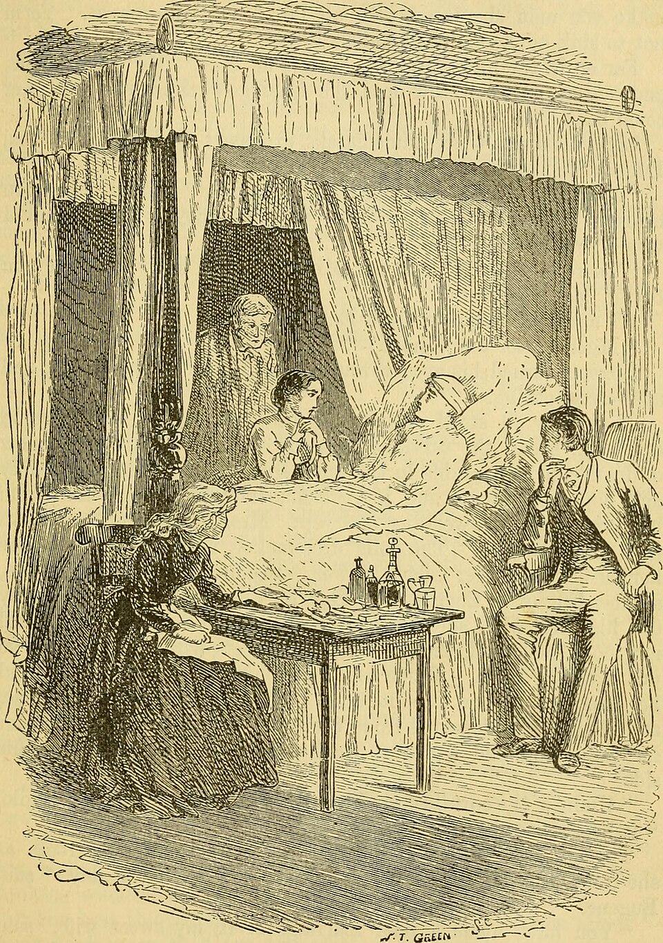 An illustration from "Our Mutual Friend," 1895. (Public Domain)