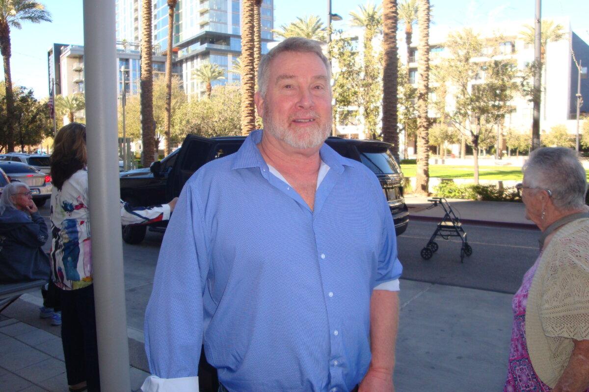 Craig Pretty at the Shen Yun Performing Arts performance at The Smith Center for the Performing Arts on March 8, 2026. (Tina Deng/The Epoch Times)