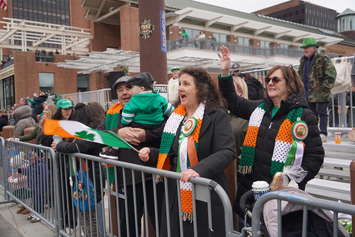 Philadelphia’s 256th Saint Patrick’s Day Parade. (William Huang/The Epoch Times)