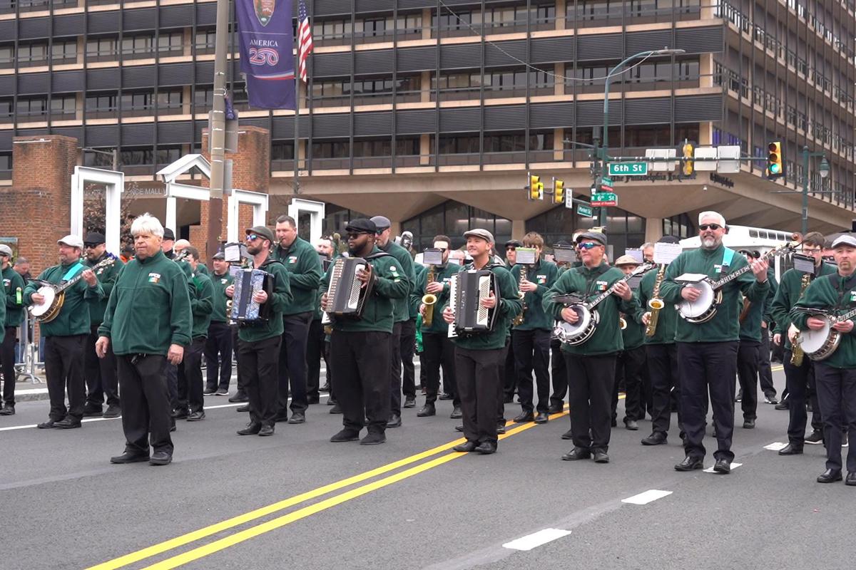 Philadelphia’s 256th Saint Patrick’s Day Parade was held on March 15, 2026. (William Huang/The Epoch Times)