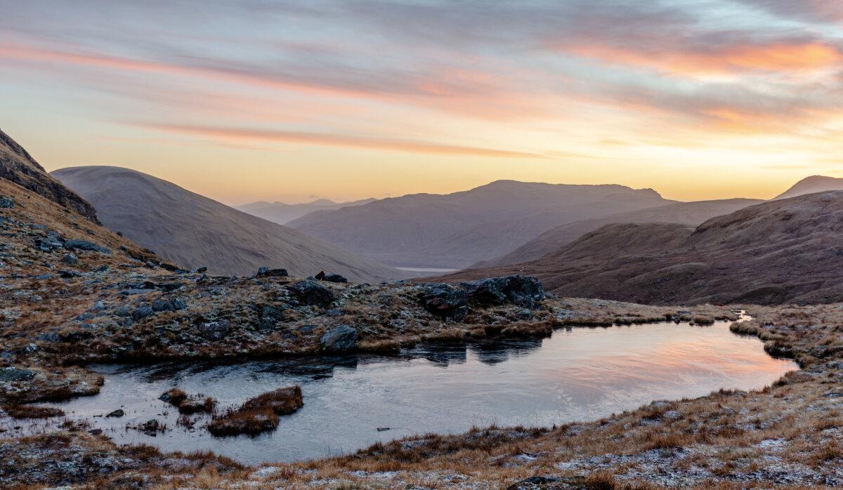 Winter sunrise in Scotland, January 2019. (<a href="https://commons.wikimedia.org/wiki/User:Podzemnik">Michal Klajban</a>/<a href="https://creativecommons.org/licenses/by-sa/4.0">CC BY-SA 4.0</a>)